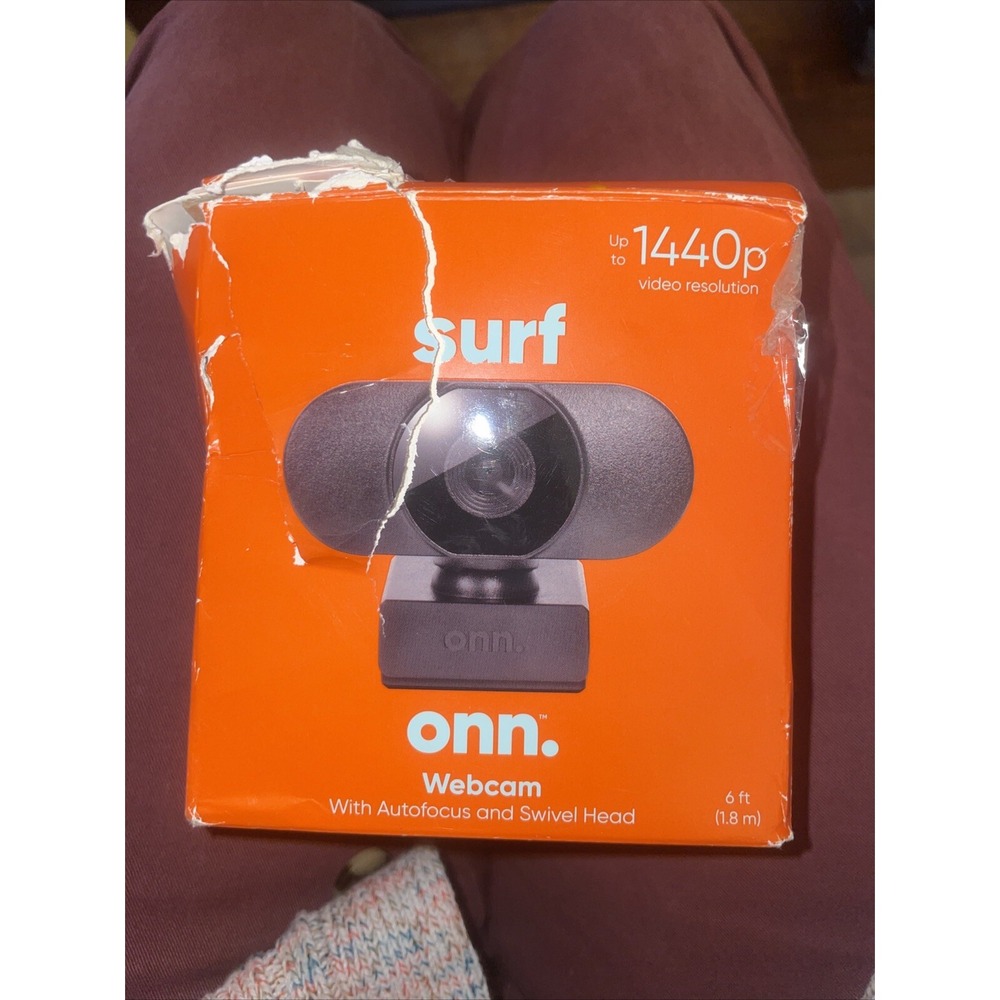 Autofocus And‎ Swivel Head Webcam Onn W Microphone